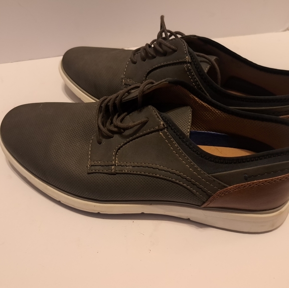 Sonoma Men's Mckinnon Cognac Oxford Lace Up Dress Shoes Brn #116367 10m - Picture 5 of 6